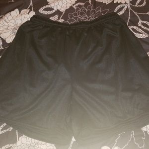 Women's swishy mesh ball shorts